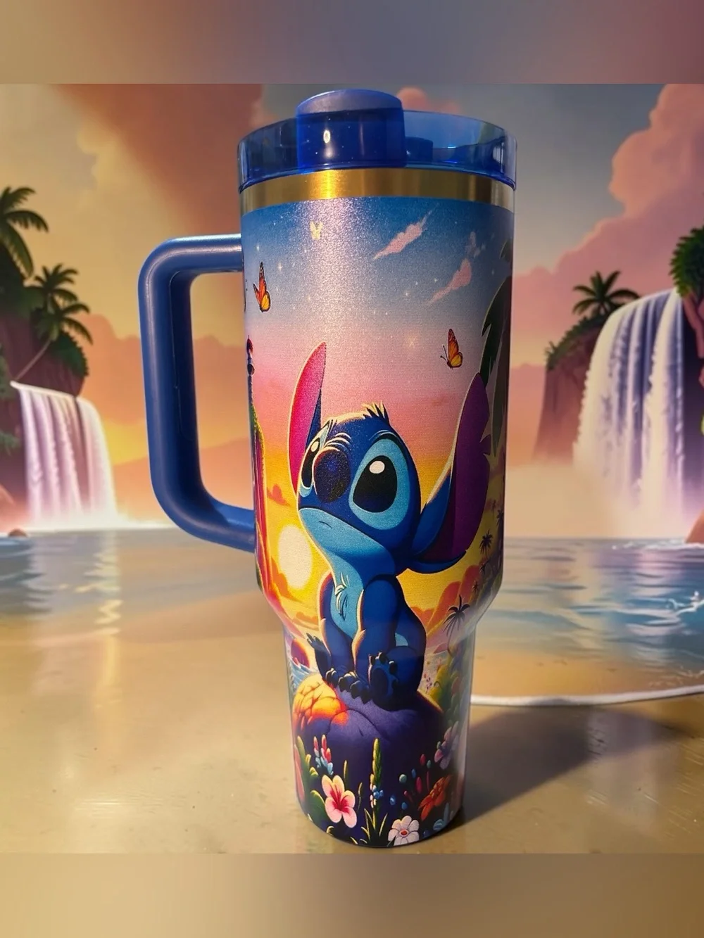 NIB Stanley 40oz Stitch Special Edition Tumbler with Gift Box Set! - Picture 5 of 9